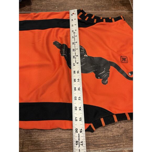 Ed Hardy by Christian Audigier Kids size 6 7  Sleeveless Top Orange Black Tiger - Picture 11 of 11